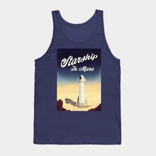 Starship To Mars Tank Top